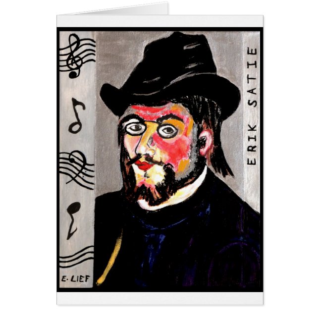Erik Satie (Vorne)
