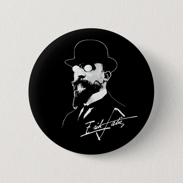 Erik Satie Button (Vorderseite)