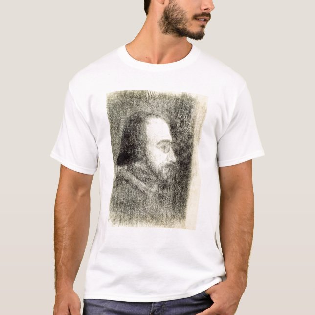 Erik Satie c.1886 T-Shirt (Vorderseite)
