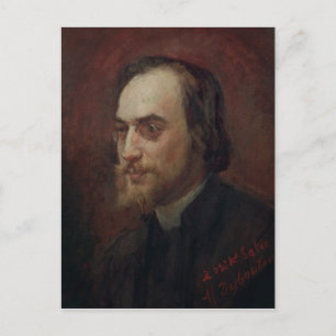 Erik Satie Postkarte