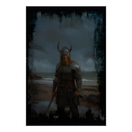 Erik the Red Viking Hero Poster