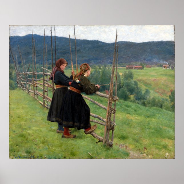 Erik Werenskiold September Poster (Vorne)