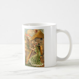 Erin gehen Bragh Harfen-Frau Tasse