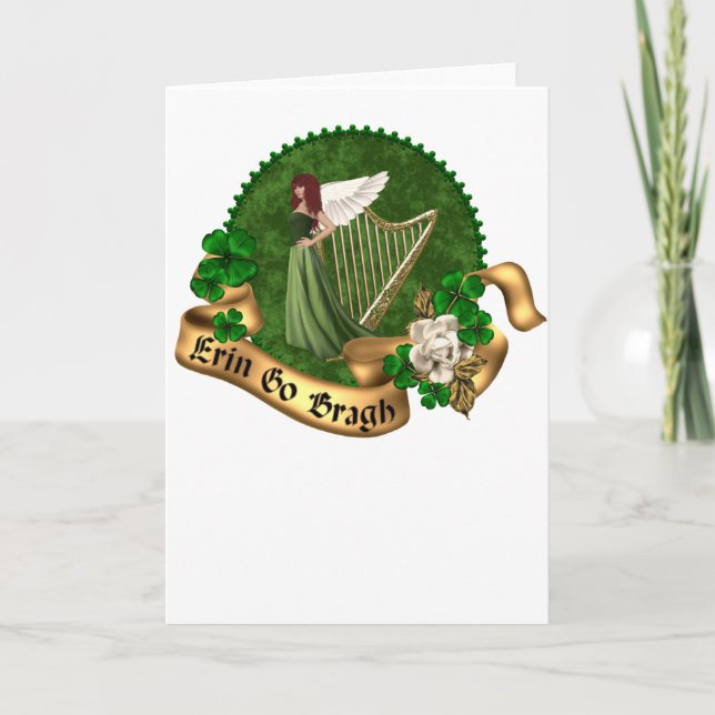 Erin gehen Bragh Iren Karte (Vorderseite)