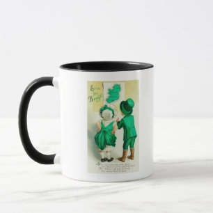 Erin gehen Bragh Paare, die Irland-Karte Tasse