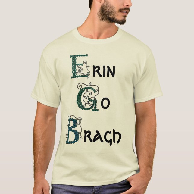 Erin gehen Bragh Shirt (Vorderseite)