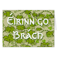 Erin Go Bragh Gaelic Phrase Ireland Forever