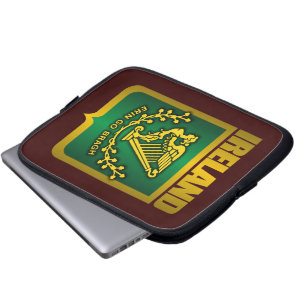 "Erin Go Bragh Gold" Notebook-Sieb Laptopschutzhülle