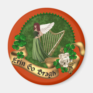 Erin Go Bragh Irisch Magnet