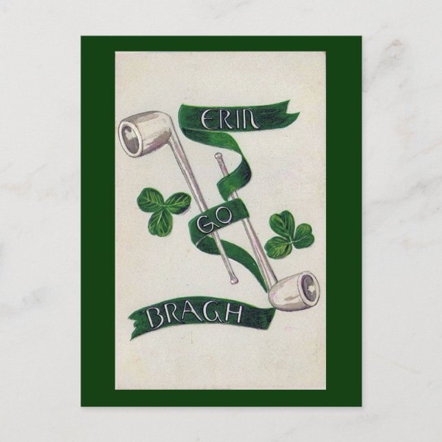 Erin Go Bragh - Postcard Postkarte (Vorderseite)