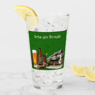 Erin Go Bragh Saint Patrick's Day Irisches Bier Pu Glas