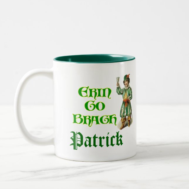 Erin Go Braugh Custom Irish Sprichwort Tasse (Links)