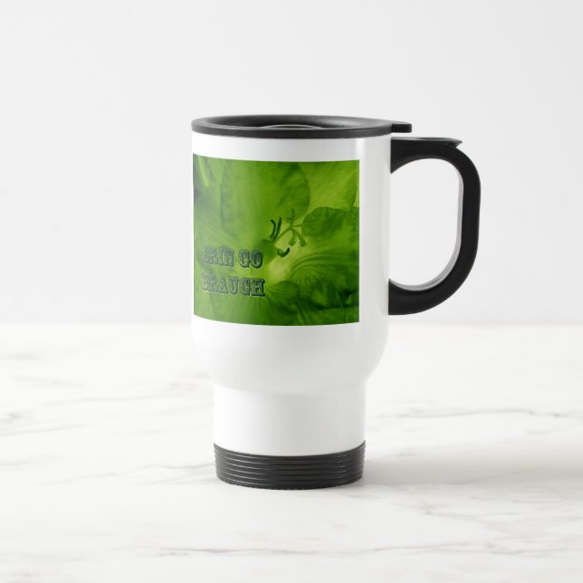 Erin Go Braugh Green Freesia Items Reisebecher (Rechts)