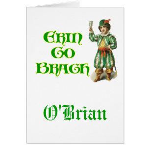 Erin Go Braugh Personalizeable Irish Sprichwort