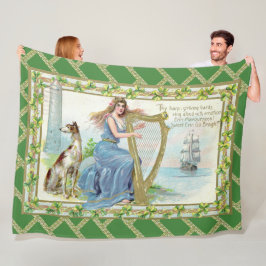 Erin Mavourneen Irish Blanket Fleecedecke