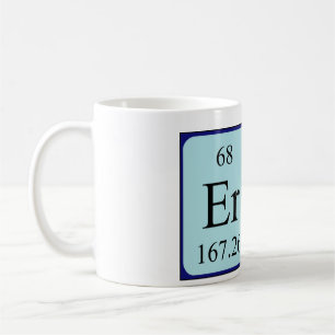Erin Namen-Tasse periodischer Tabelle Kaffeetasse