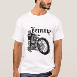 Erinnere dich an Lemmy mit Motor Vintage  T-Shirt