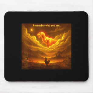 Erinnere dich wer du bist Lustige Evolution Meme H Mousepad