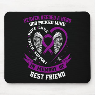 Erinnern an die besten Freunde des Bauchspeicheldr Mousepad