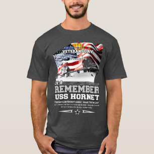 ERINNERN AN die USS Hornet CV8 T-Shirt