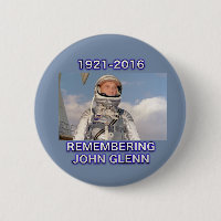 Erinnern an John Glenn-Knopf