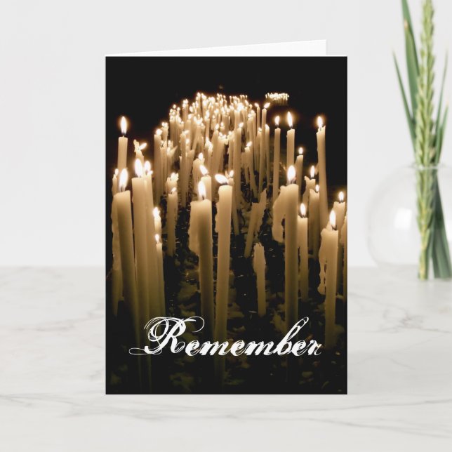 Erinnern Karte (Vorderseite)