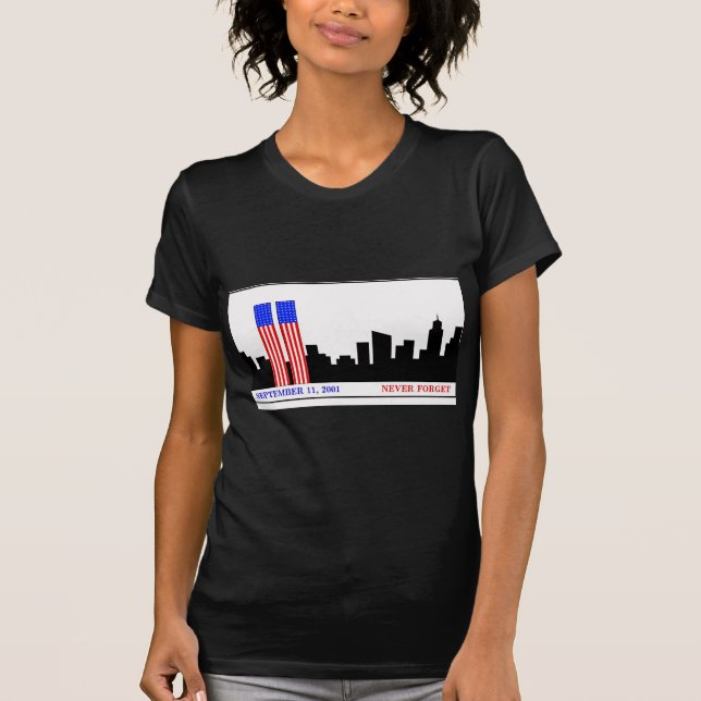 Erinnern Sie sich an 9-11-01 T-Shirt (Vorderseite)