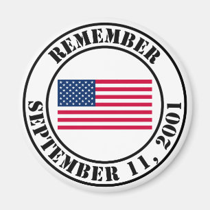 Erinnern Sie sich an 9/11 Magnet