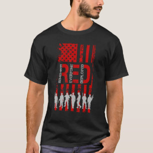 Erinnern Sie sich an alle, die die amerikanische F T-Shirt