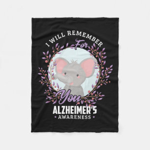 Erinnern Sie sich an Alzheimerheimer's Disease He Fleecedecke