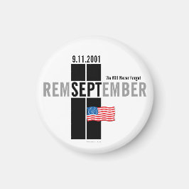 Erinnern Sie sich an den 11. September Magnet
