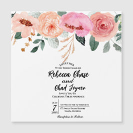 Erinnern Sie sich an den Einladungs-Magnet der Blu Magnetkarte