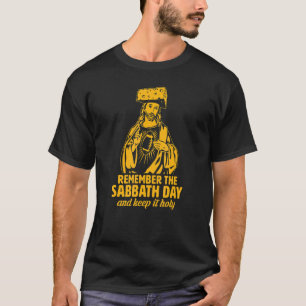 Erinnern Sie sich an den Sabbath Day u2013 Footbal T-Shirt
