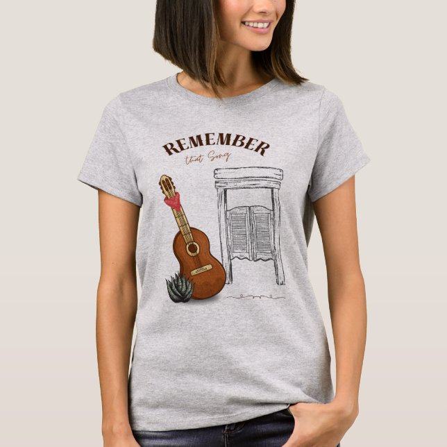 Erinnern Sie sich an den Song-T - Shirt (Vorderseite)