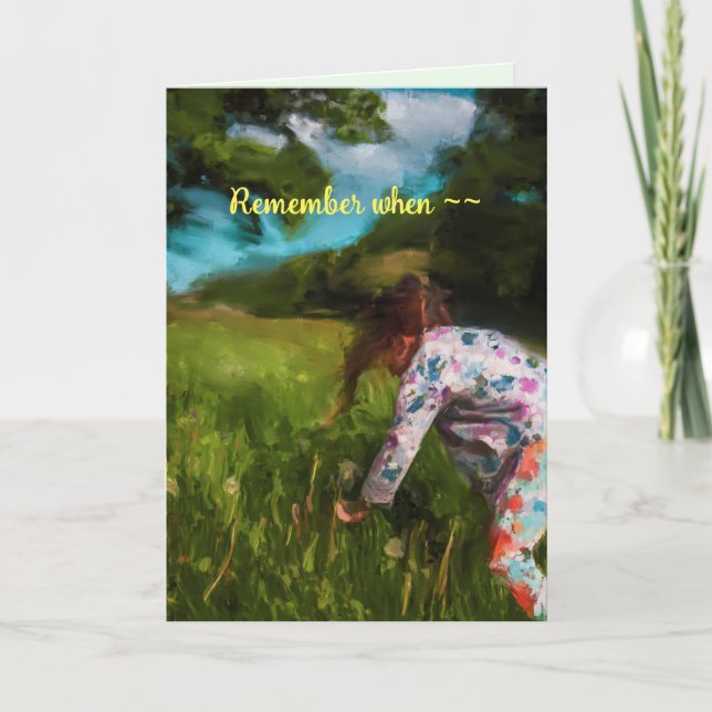 ERINNERN SIE SICH AN DIE FRIENDSHIP-KARTE DANKESKARTE (Vorderseite)