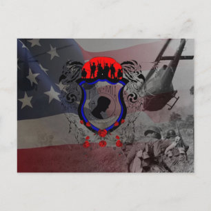 Erinnern Sie sich an die gefallenen Viet-Nam-Helde Postkarte