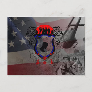 Erinnern Sie sich an die gefallenen Viet-Nam-Helde Postkarte