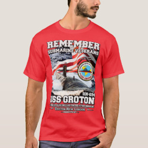 Erinnern Sie sich an die U-Boot-Veteranen der USS T-Shirt