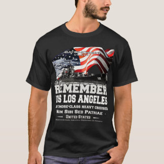 Erinnern Sie sich an die USS Los Angeles CA135 mit T-Shirt