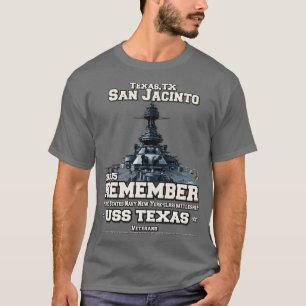Erinnern Sie sich an die USS Texas B35 T-Shirt