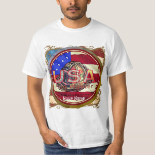 Erinnern Sie sich an Feuerwehrleute, die gefallen T-Shirt