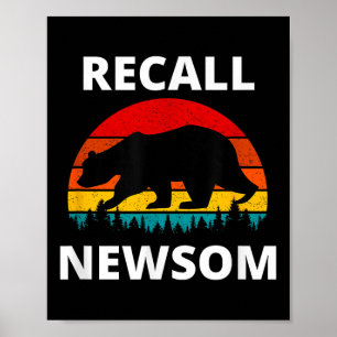 Erinnern Sie sich an Gavin Newsom, Gouverneur von Poster