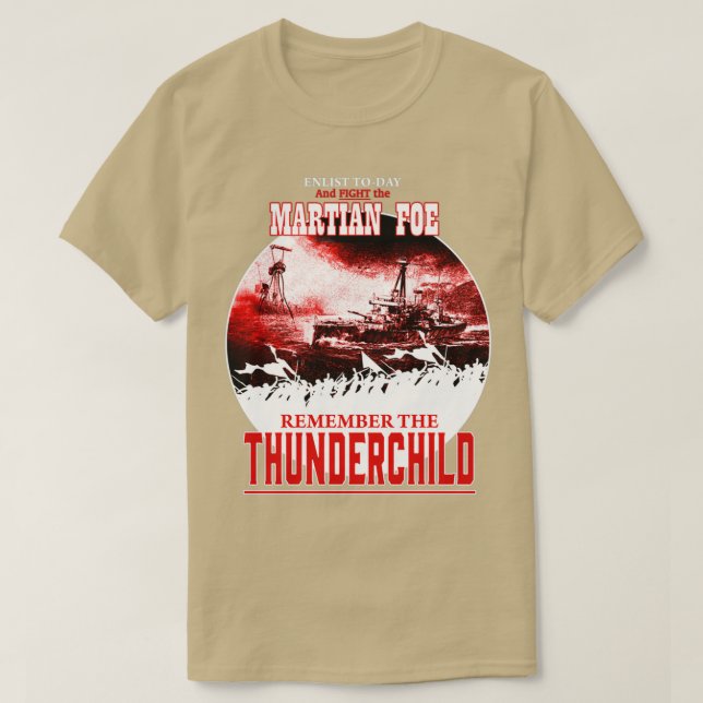 Erinnern Sie sich an HMS Thunderchild, Inspiriert  T-Shirt (Design vorne)