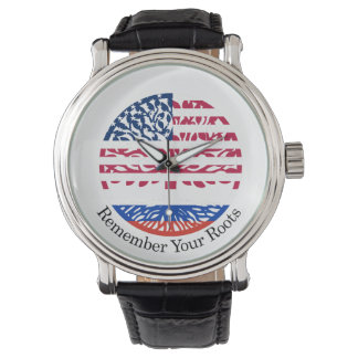 Erinnern Sie sich an Ihre Wurzeln Armbanduhr
