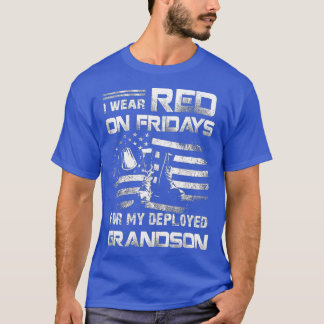 Erinnern Sie sich an jeden Veteran Deployed RED Fr T-Shirt
