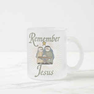 Erinnern Sie sich an Jesus Mattglastasse