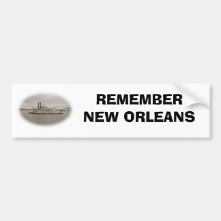 ERINNERN SIE SICH AN NEW ORLEANS AUTOAUFKLEBER