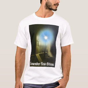 Erinnern Sie sich an New Orleans Lampost T-Shirt