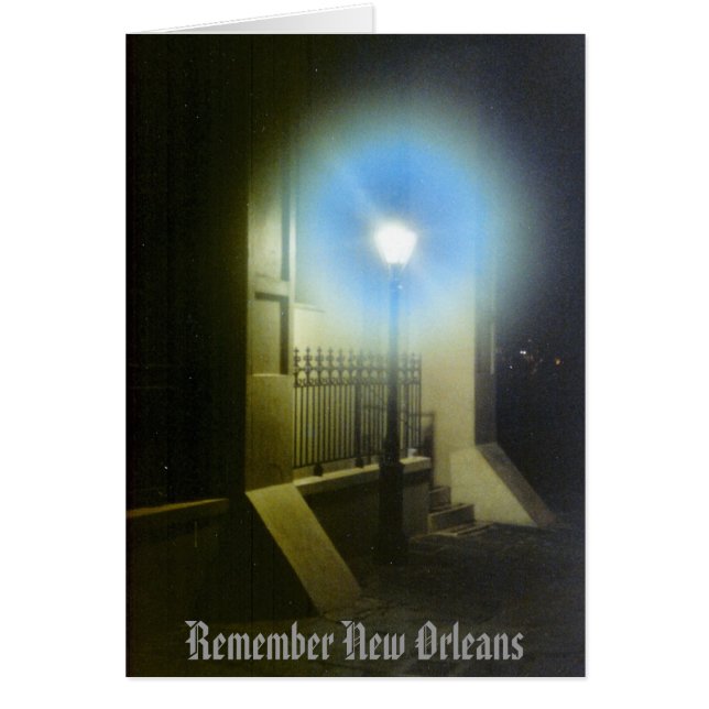 Erinnern Sie sich an New Orleans Lamposts (Vorne)
