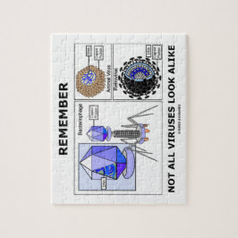 Erinnern Sie sich an nicht alle Virus-identische Puzzle